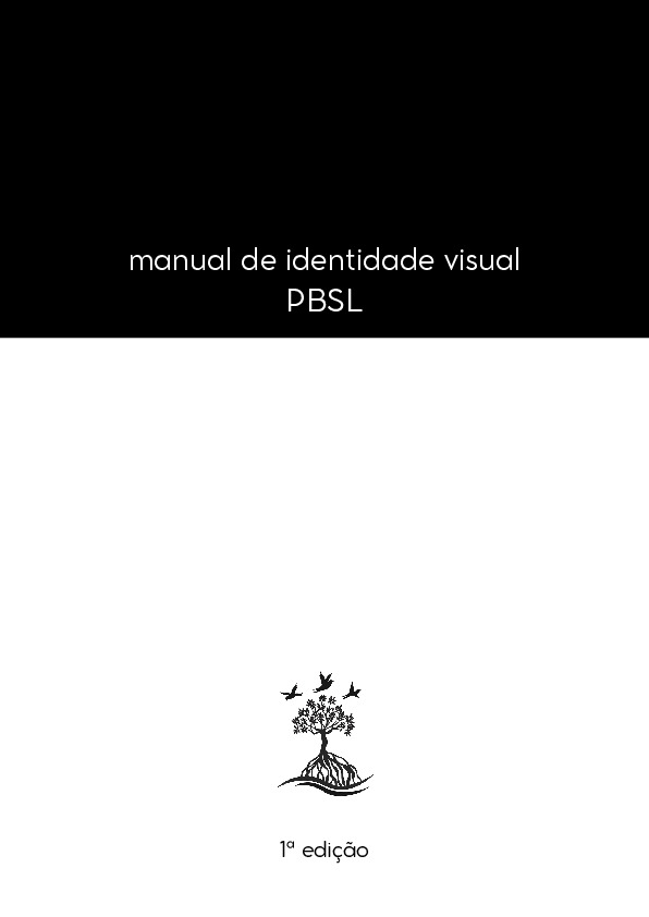 Manual de identidade visual PBSL