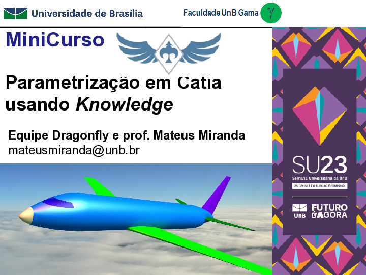 Parametrização em Catia usando Knowledge